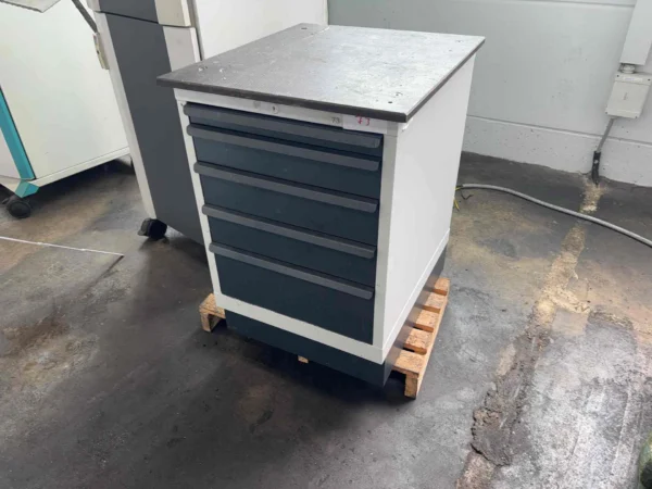 Werkzeugschubladenschrank, mit Inhalt