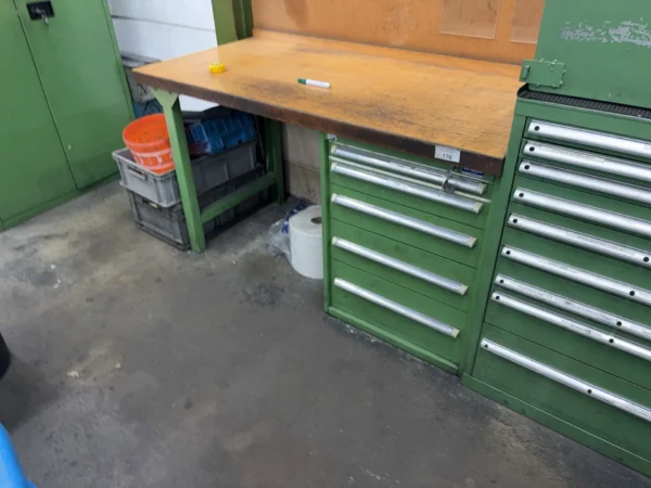 GARANT Werkbank, mit Inhalt