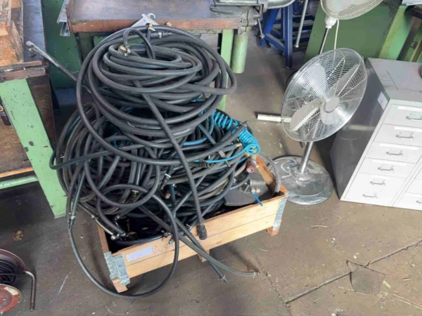 Kiste Druckluftschläuche