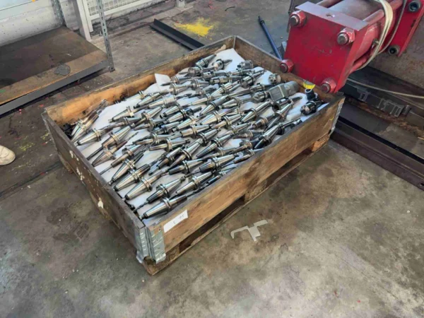 Konvolut Werkzeugaufnahmen SK 40, ca. 40-50 Stück