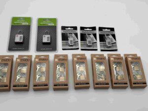 Gepäckschlösser Konvolut