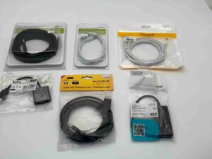 Konvolut Display-/Videokabel