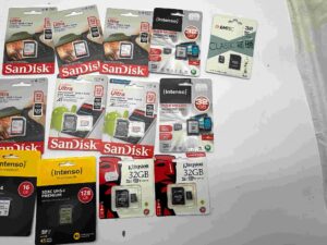 Speicherkarten Konvolut