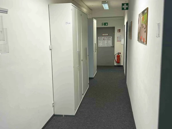 Aktenschrank, lichtgrau, Flügeltüren, 3 Stück