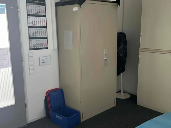 Wertschutzschrank, beige, 2-flüglig