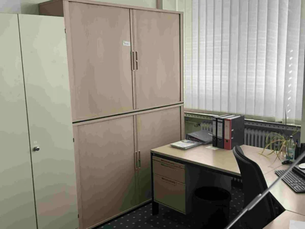 Aktenschrank, beige, 2-flüglig