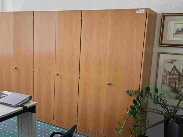 Aktenschrank, Korpus holz, 2-flüglig, 3 Stück