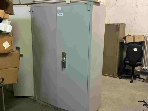 Wertschutzschrank/Tresor, beige, 1-türig