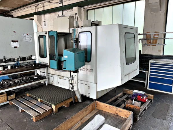 CNC-Fräsmaschine RECKERMANN 1300 Kombi, SK40, Steuerung HEIDENHAIN