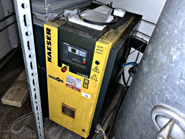 Schraubenkompressor KAESER SM 15 T, 9 kW
