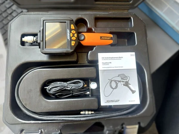 Somikon HD-Endoskopkamera mit Monitor