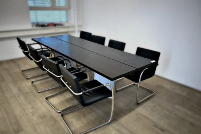 Standortauflösung Mocopinus GmbH & Co. KG Karlsruhe | Büroausstattung, EDV-Arbeitsplätze, Lager- & Betriebsausstattung, Drucklufttechnik