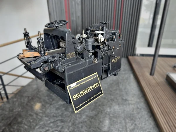 Bolinder's No 100 Vierseitenhobelmaschine