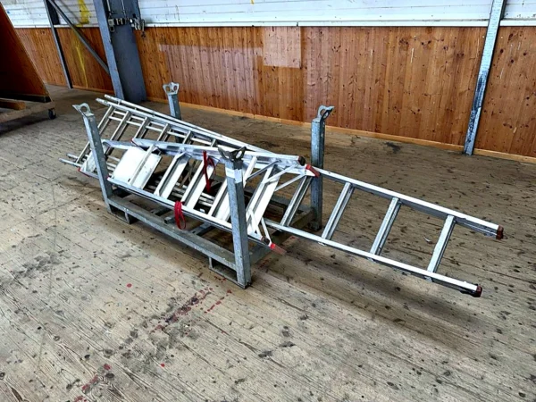 Aluminium-Leitern 2 Stück