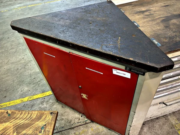 HAHN+KOLB Werkstatt-Eckschrank Flügeltüren ohne Inhalt