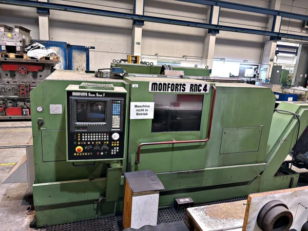MONFORTS RNC 4 CNC-Drehmaschine