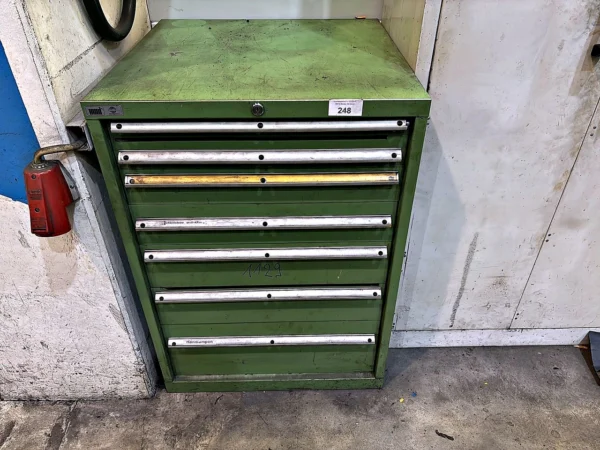 HUNI Werkzeugschubladenschrank mit Inhalt
