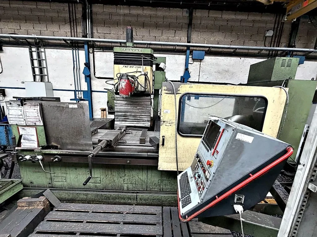 CNC-Bettfräsmaschine Anayak FBZ-HV-2500