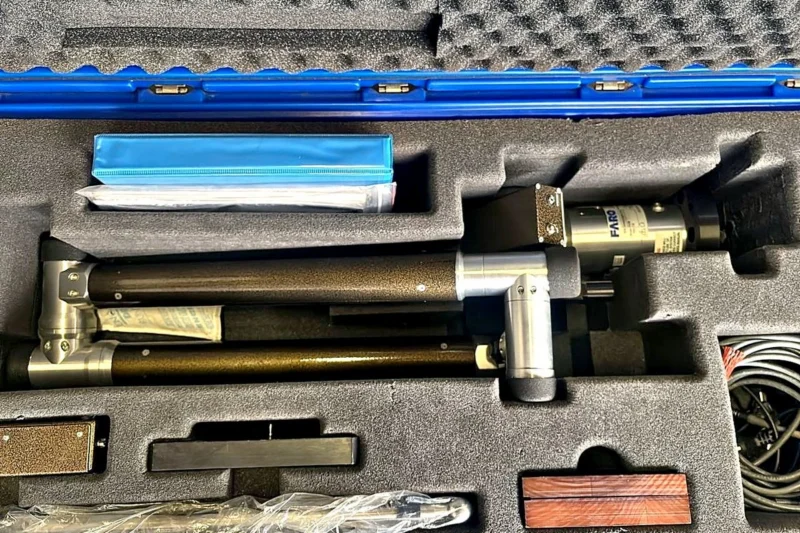 FARO Gold Arm G08 3D-Messarm im Transportkoffer mit Inhalt