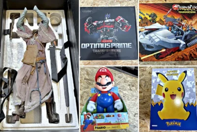Insolvenzverwertung Spielwaren-Sammlerladen | Actionfiguren, Statuen, Modellbau, Klemmbausteine & Sammelkarten