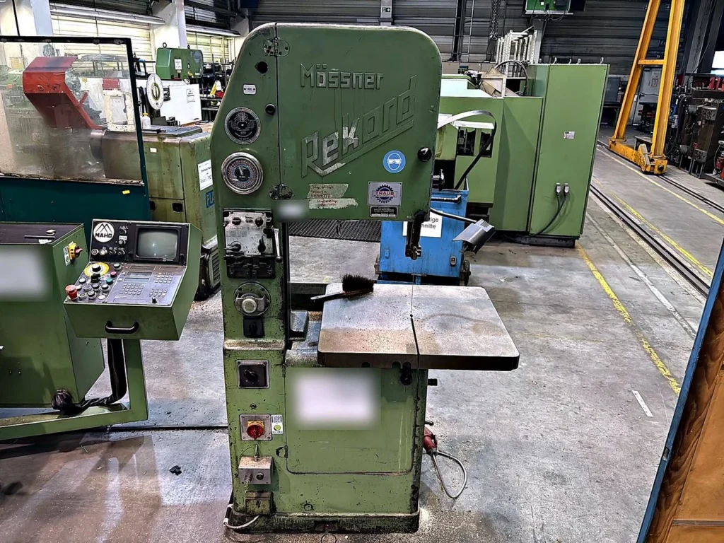 Vertikal-Metallbandsäge Mössner Rekord SSF/500